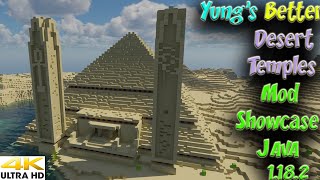 Yungs Better Desert Temples Mod Showcase Java 1.18.2 Minecraft Yungs Better Minecraft Mods Ep1