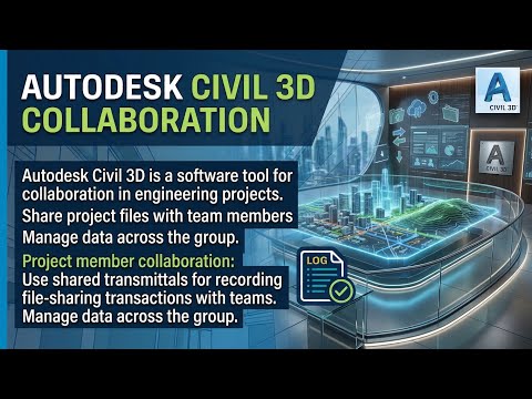 Autodesk Civil 3D Collaboration | Share Files with Project Members Using Recorded Transmittals
