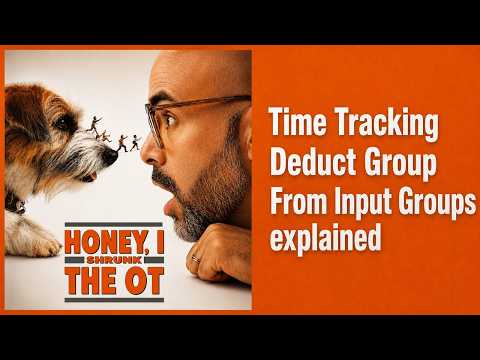 Deduct Group from Input Groups in SAP SuccessFactors Time Tracking