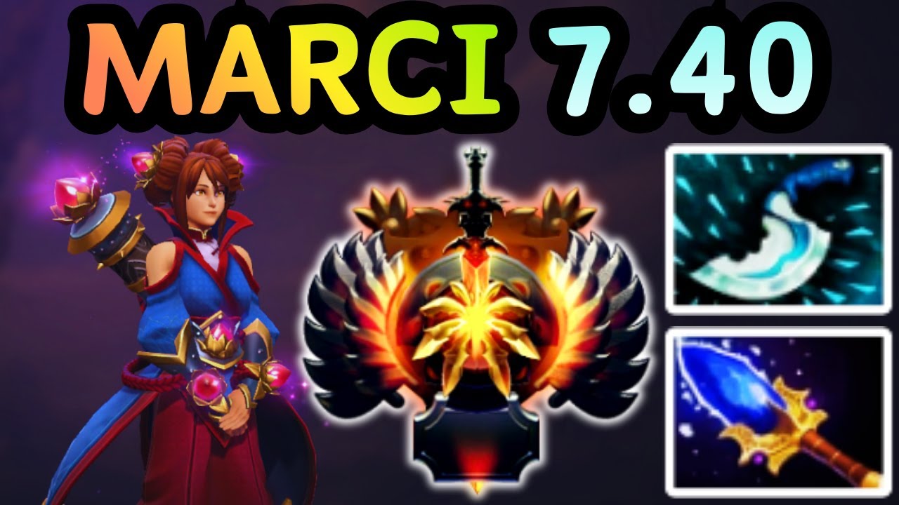 🔥 NEW PATCH 7.40 - MARCI OFFLANE ONE JUMP, TOTAL CHAOS | DOTA 2 GAMEPLAY 🔥