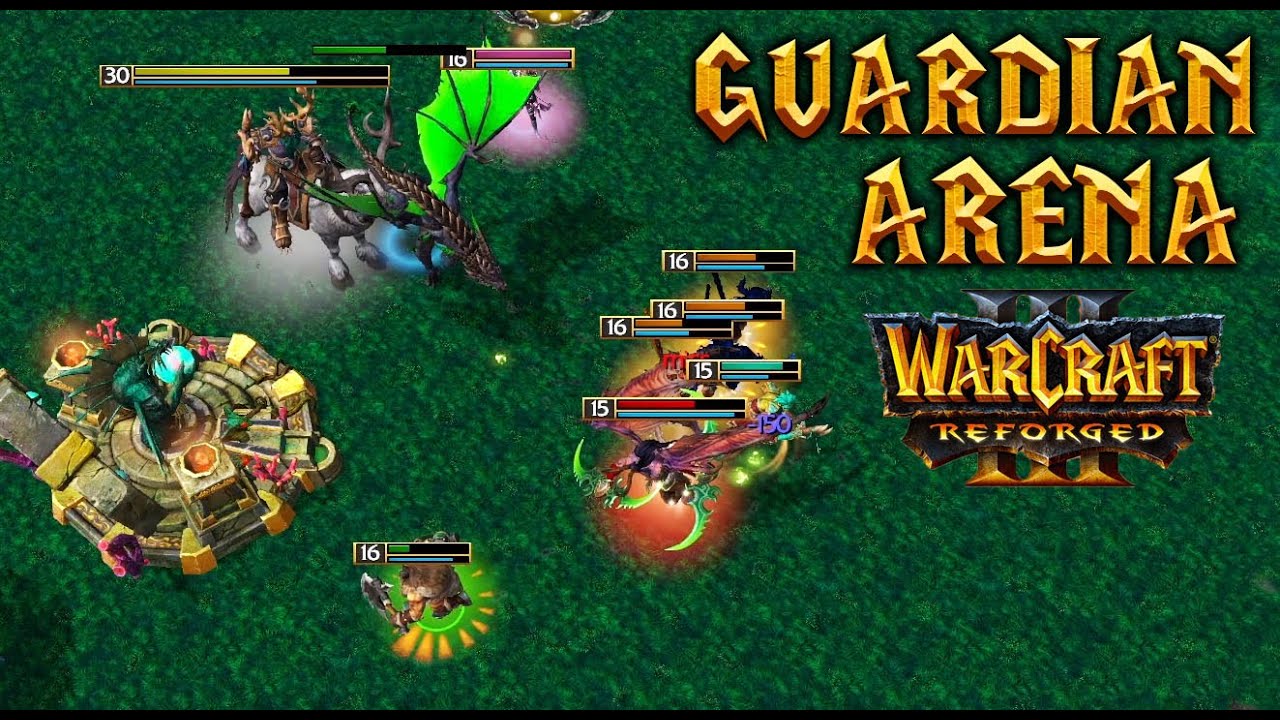 Warcraft 3 REFORGED | Guardian Arena v1.5 | Good Concept - Big Map