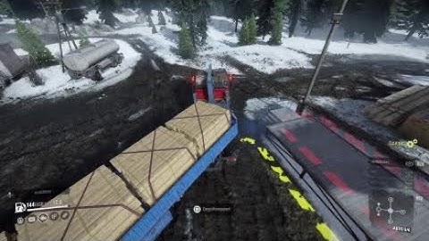 Snowrunner Flooded Foothills Sawmill Run