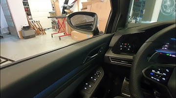 ELECTRIC FOLD MIRRORS FOR THE NEW GOLF R 2022