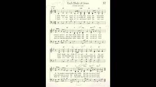 Each Blade of Grass (Circle of God) MV 37