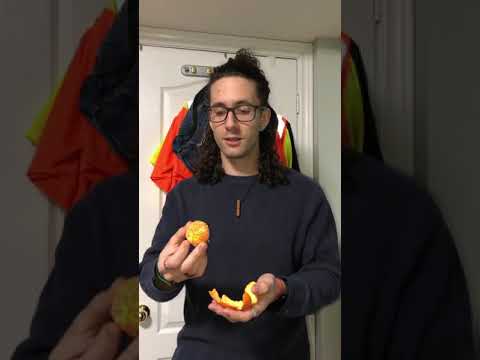 Can you eat a Clementine as fast as me?