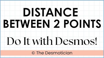 Desmos Graphing Calculator Tutorial How to Find Distance between Two Points
