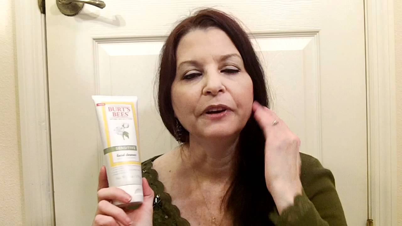 Burt's Bee's Sensitive skincare system review YouTube