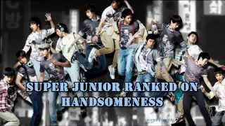 Super Junior ranked on handsomeness