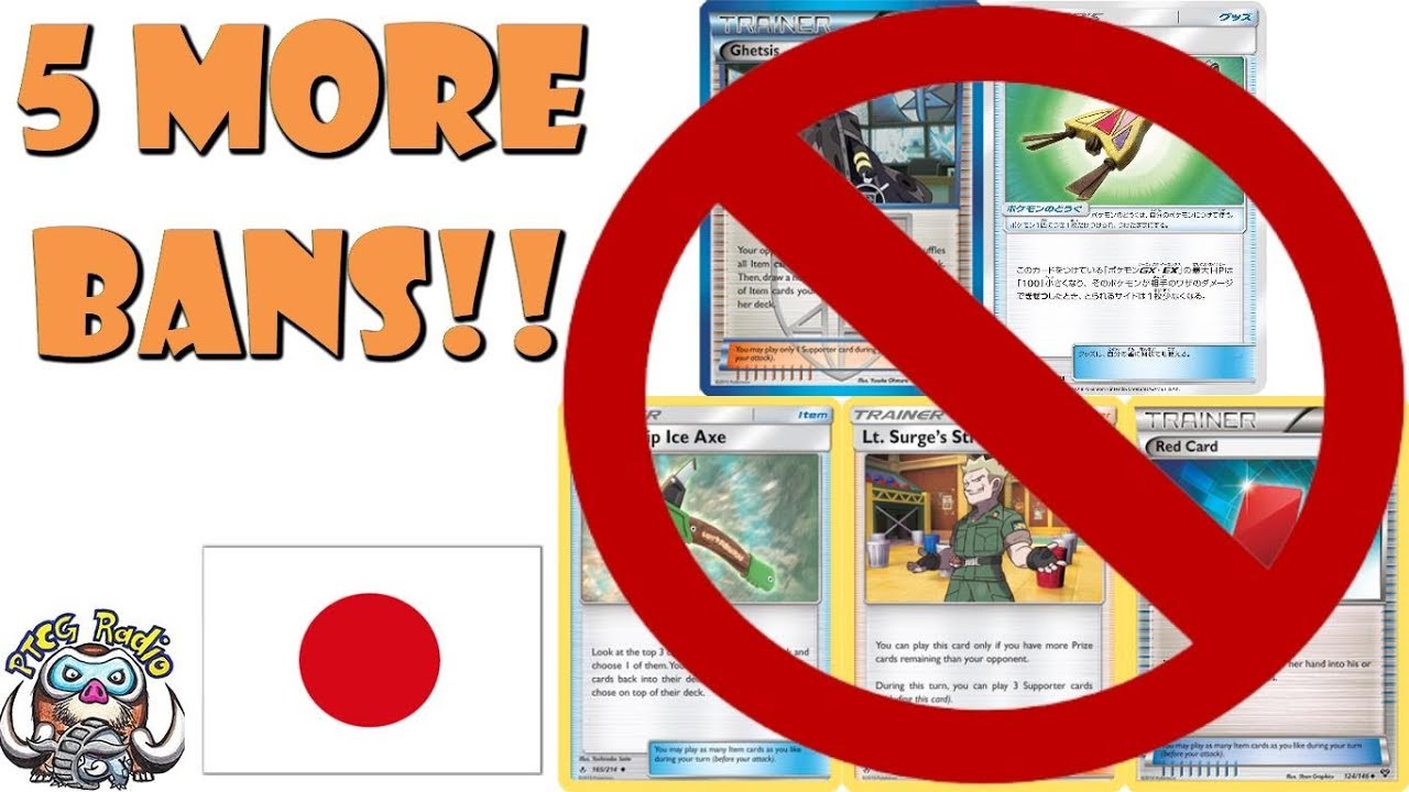 5 More Pokemon Cards Banned in Japan! (Broken Combo!) - YouTube