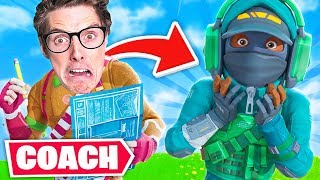 LazarBeam Became my Fortnite Coach...