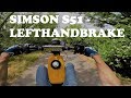 LEFTHANDBRAKE-Setup 2k18 // Simson S51 MotoVlog