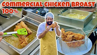 10 Minutes Chicken Broast Recipe - Crispy Fried Chicken - Juicy Chicken Fry - BaBa Food RRC screenshot 4