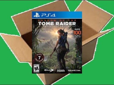Vídeo: Tomb Raider: Edição Definitiva Para PS4 Visto Na Amazon Itália