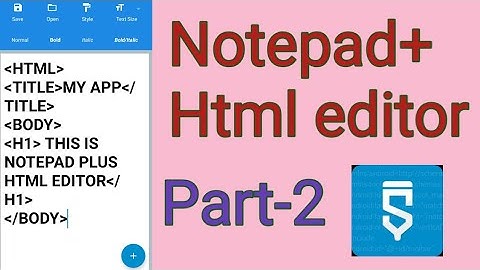 |Part-2|Make a notepad and html editor in sketchware Part-2| Lighting Knowledge|