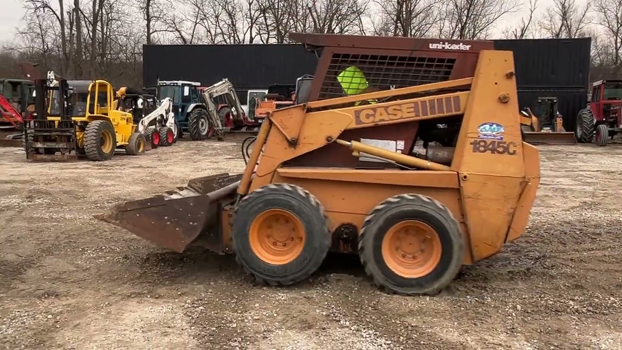 218089 Case 1845C Skid Steer Loader MCGREW AUCTION