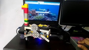 Lego Walking Robot with DIY power function