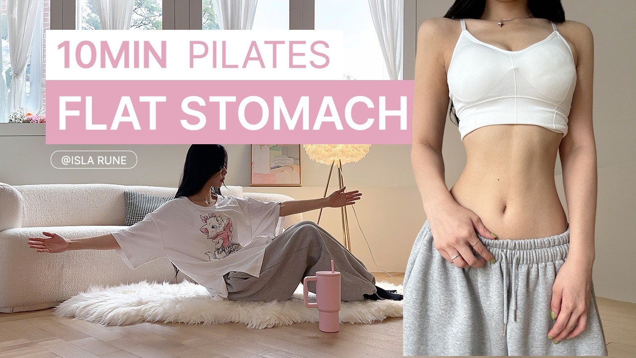 10 MIN Secret Pilates: Slim Waist & Abs Workout ✨