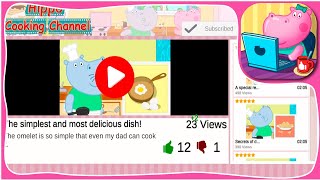 Hippo Cooking Master: YouTube blogger 🔴 #05 | GAMES FOR KIDS | AnyGameplay screenshot 4