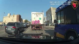 Dash Cam: Milwaukee Police Pursuit on July 27, 2021
