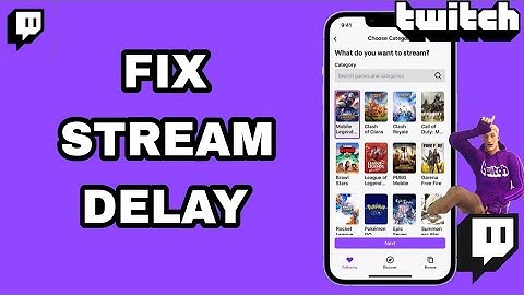 How To Fix And Solve Stream Delay On Twitch App | Final Solution