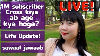 1M subs Cross kiya, ab kya karun? My Life updates | Olympic ke bare me Japani log kya sochte hain?