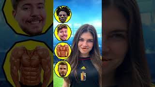 Ronaldo🐐 vs iShowspeed😯 vs Georgina😍 vs Celine🔥