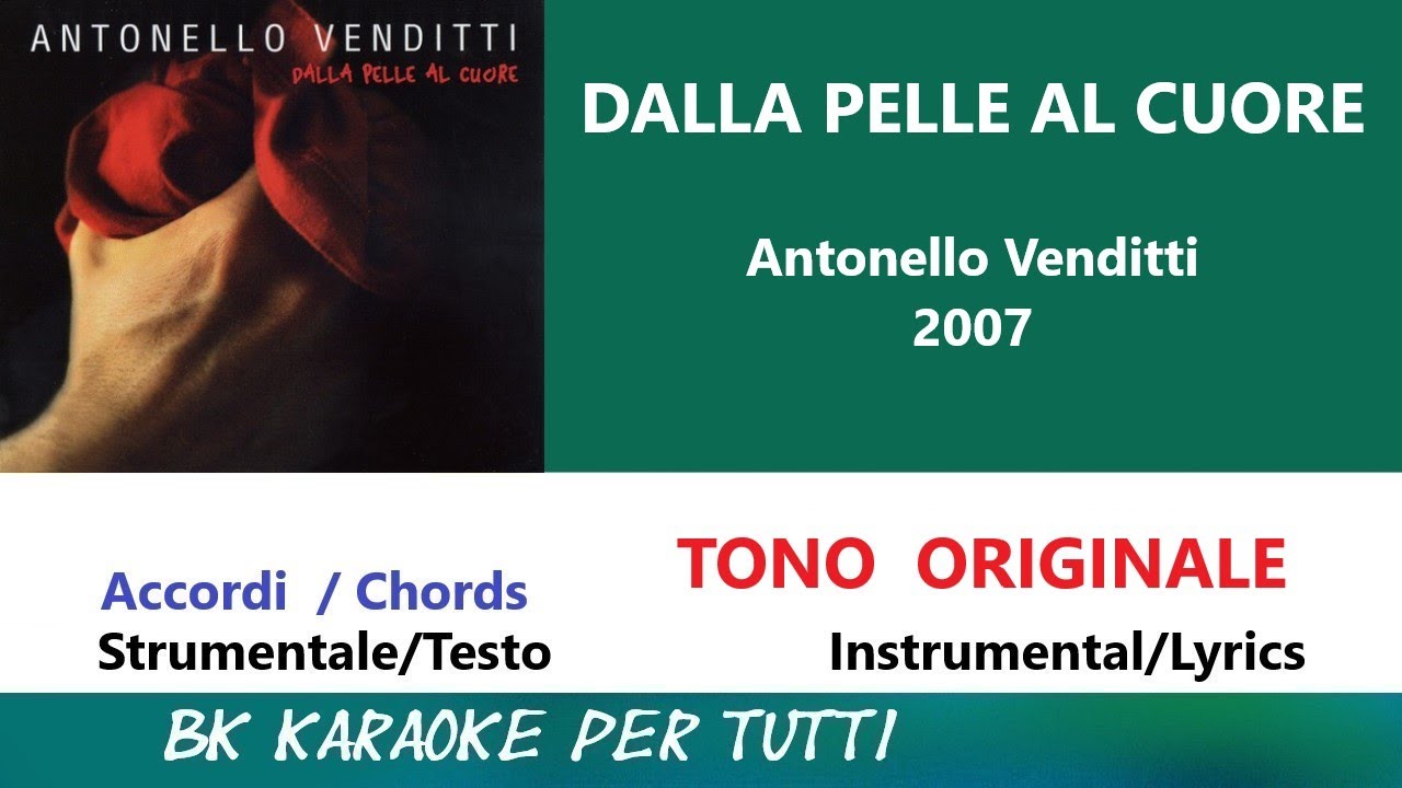 testo dalla pelle al cuore