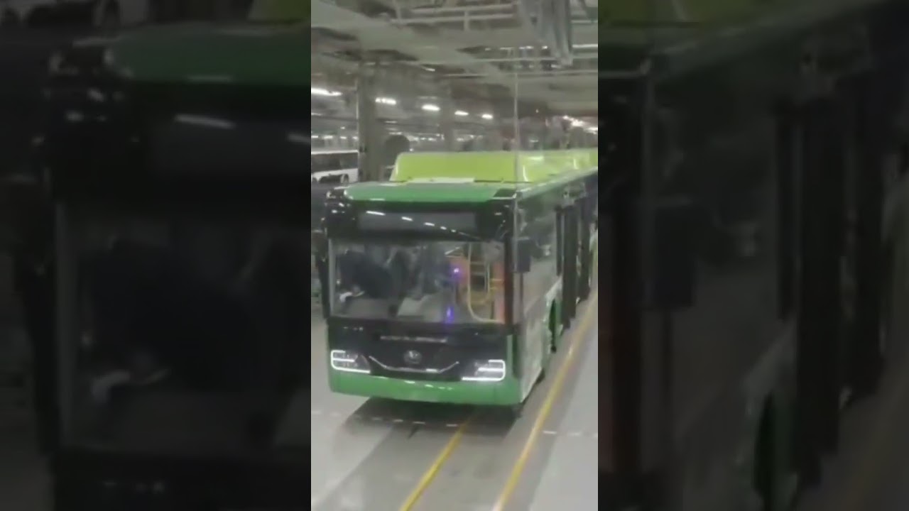 Chinese Buses on way to Lahore! 