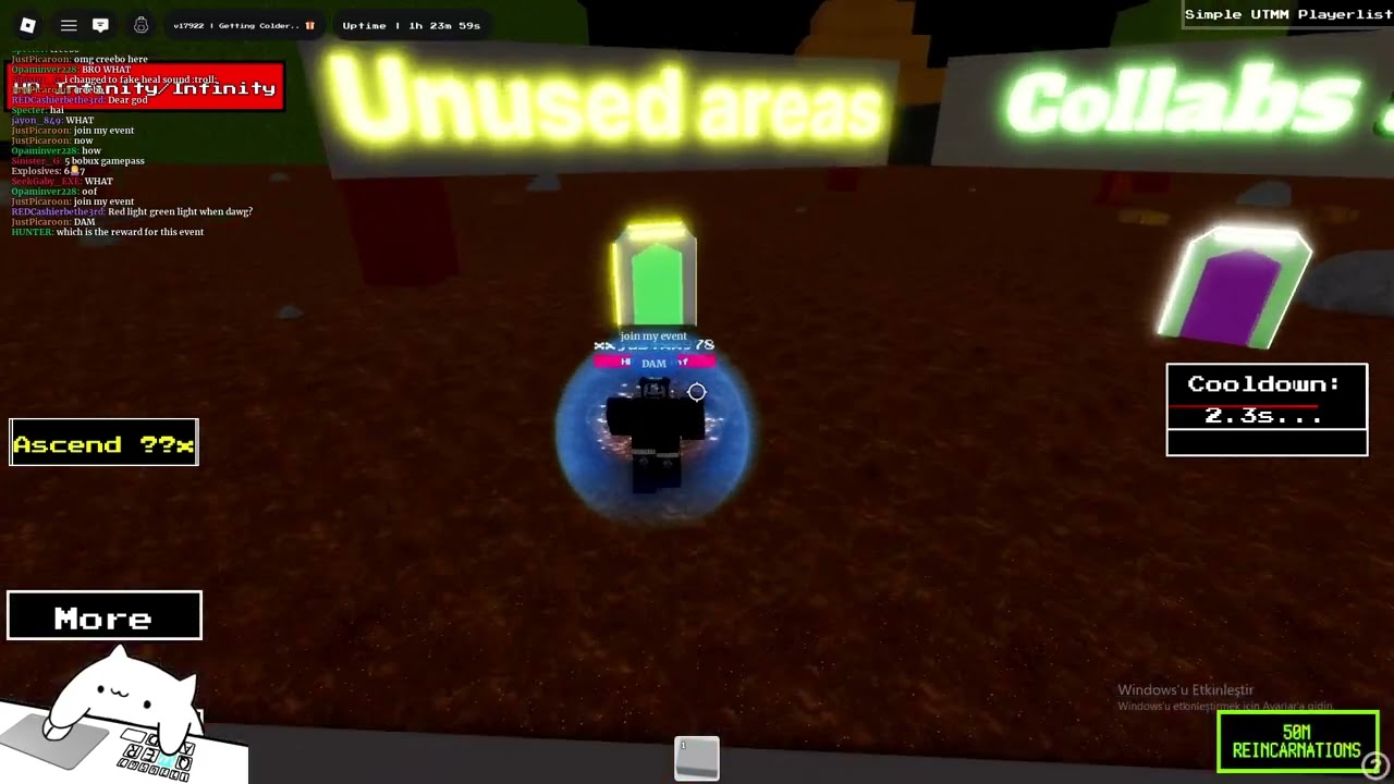 another event in (simple utmm) owner joined
