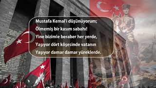 Mükemmel bir şiir! Mustafa Kemal'i Düşünüyorum