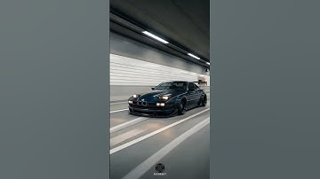 Tunnel vision with a beast in motion. BMW E31