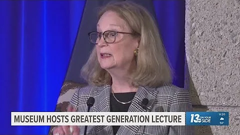 Susan Eisenhower delivers moving tribute to 'The Greatest Generation'