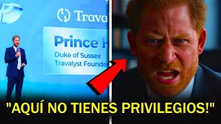 Harry COLAPSA y ABANDONA Cumbre Envision 2025 tras que Jane Sun SE NIEGE a llamarlo &quot;Alteza&quot;!