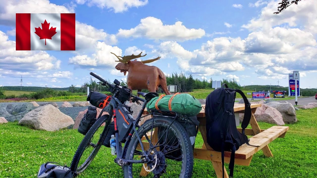 Bikepacking Across Canada - Coast to Coast Montage