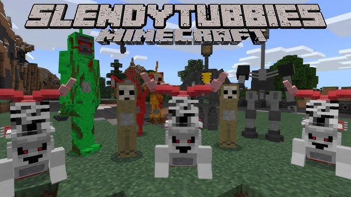 Slendytubbies Map Minecraft JAVA 1.12.2 Minecraft Map