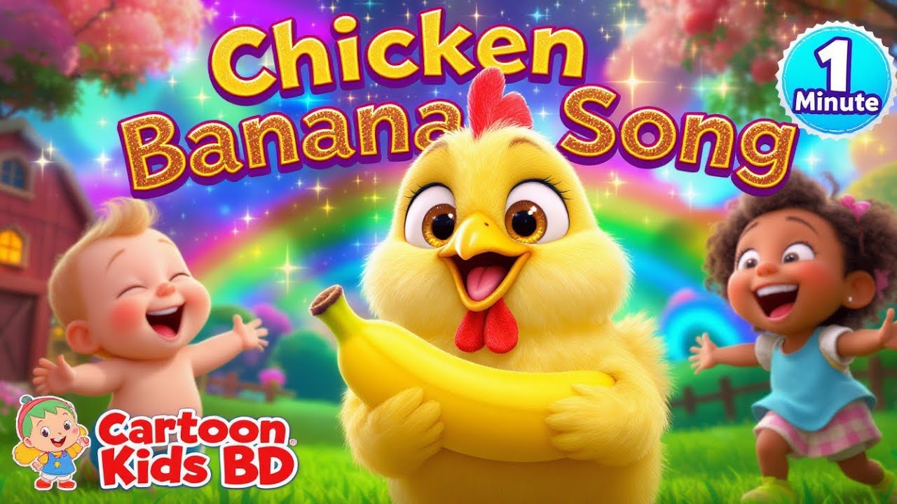 Banana and Chicken Dance | Cute Baby Song for Kids - YouTube