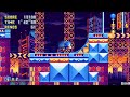 Sonic Mania studio polis act 1 complete