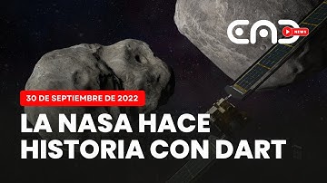 ¡La NASA impacta un asteroide con una nave espacial en un histórico golpe de precisión!