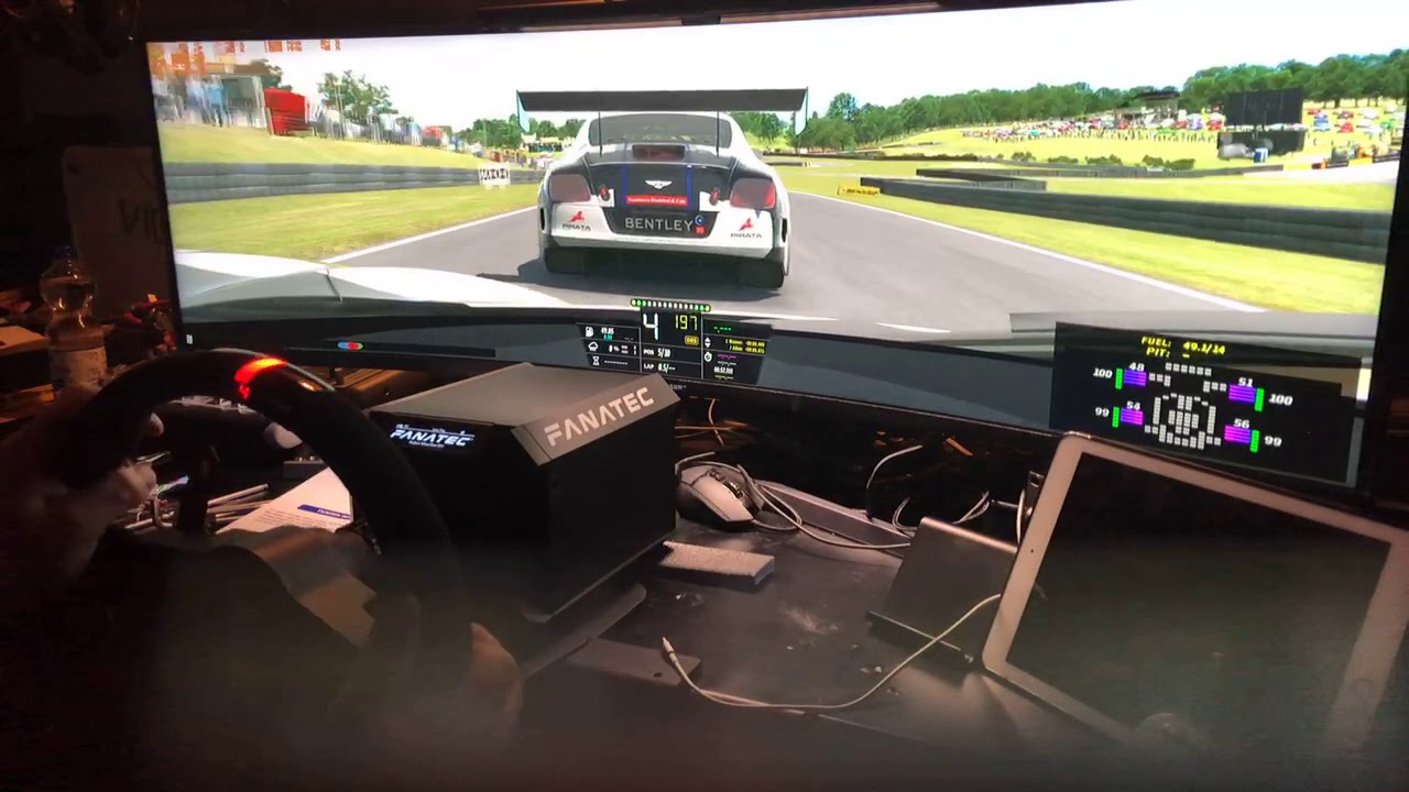 Podium DD1 First test on CSL Elite P1 Rim Low Torque RF2 GT3 OultonPark ...