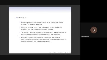 Parton distribution functions via moments from Lattice QCD by Santanu Mondal