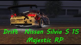 Nissan Silvia S15 Drift (GTA 5 Majestic RP) No comments music only