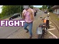 Road rage developed into fist fight  motorcyclist  random incidents compilation 6