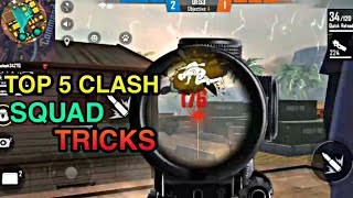 Clash Squad Top 5 Tricks In Free Fire Surprise Your Enemy Scrert Top 5 Tricks 2020
