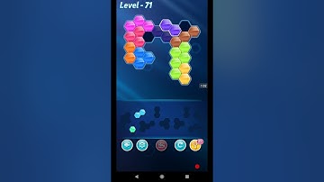 BLOCK HEXA PUZZLE LEVEL 71 ANSWERS LETTER LEVEL PACK