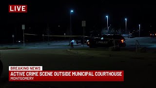 Man critically injured in shooting near Montgomery courthouse