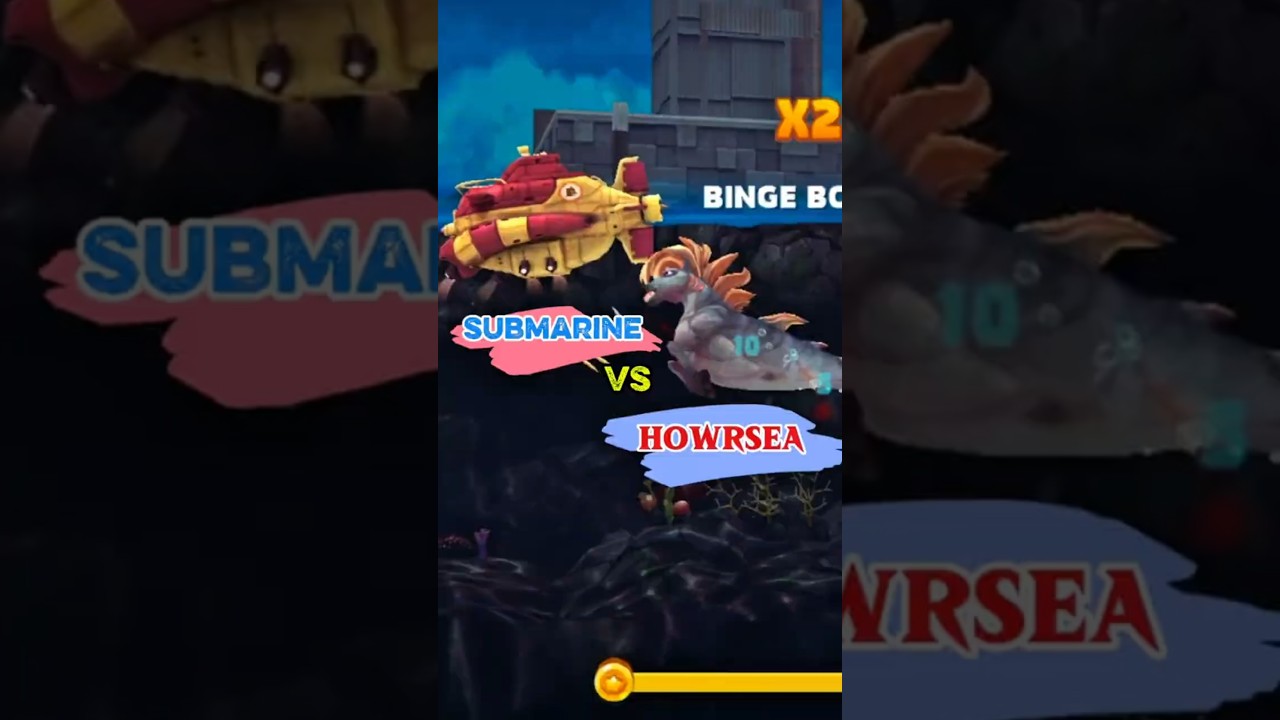 Epic Showdown: Howrsea Destroys a Submarine || HUNGRY SHARK EVOLUTION 2025