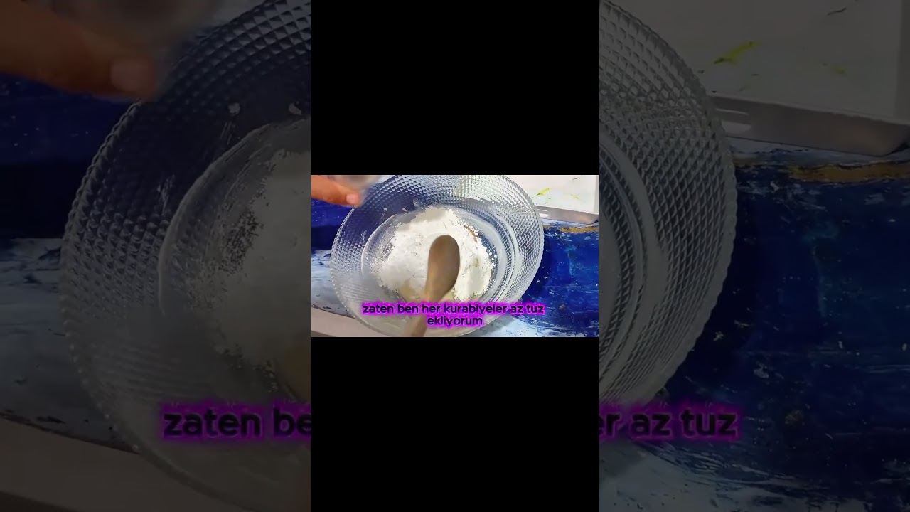 Hızlı Nişasta Kurabiyesi  A’dan Z’ye Tarif!