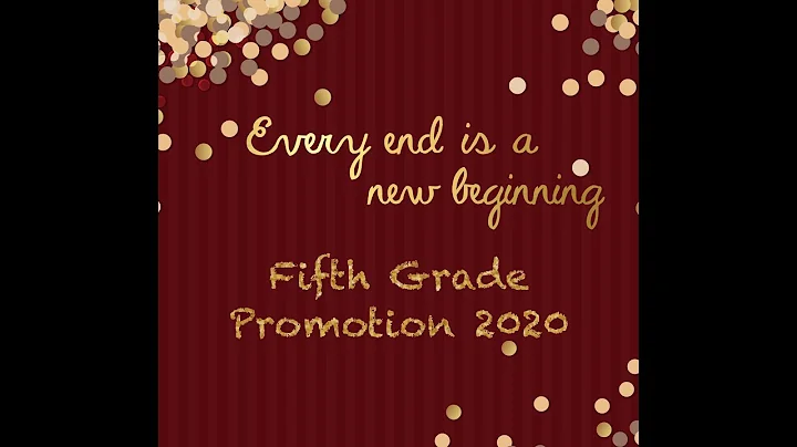Pixley Elementary 5th Grade Promotion Video