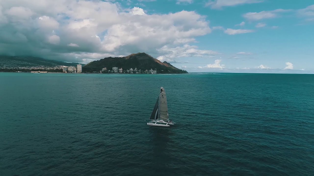 It's always a perfect time to sail in Hawaii