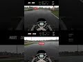 Two drivers. Same wet tyres. Same soaking-wet track. 🌧️🏁